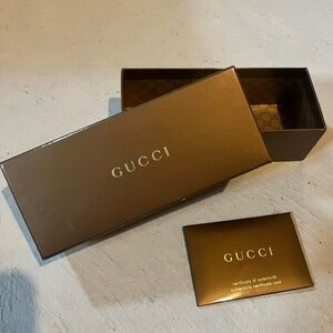 Authentic Gucci Glasses Box